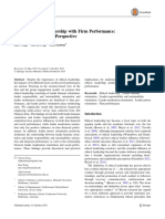 Linking Ethical Leadership With Firm Performance: A Multi-Dimensional Perspective