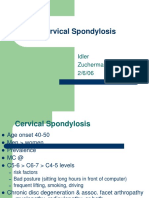 Cervical Spondylosis