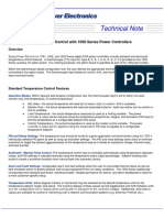 1050 Series Temperature Control Tech Note