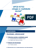 Ufcd 6732 - Sociol e Realidade Social