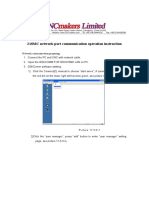 218MC Network Port Communication Operation Instruction