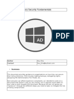 Ad Security Fundamentals 1