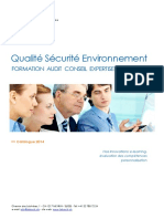 Qualité Sécurité Environnement PDF