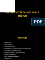 Anterior Teeth and Smile Design