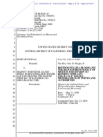 McGowan V Weinstein - Bloom MTD