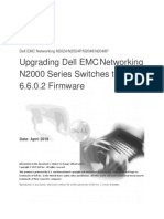 Upgrading Dell EMC Networking N2000 Series Switches From Version 6.x.x.x To 6.6.0.2