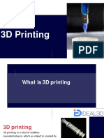 Introduction To 3D Printing