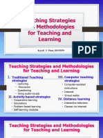 Teaching Strategies Methodologies For Teaching and Learnng