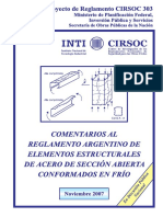 Reglamento CIRSOC 303 - Comentarios PDF