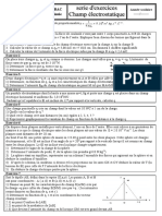 7 Exercice Champ Élecrostatique 1 PDF