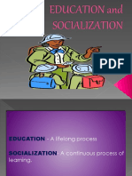 Education and Socialization