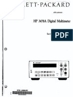 HP3478 Service Manual PDF