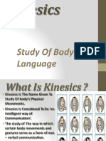 Kinesics Proxemics Chronemies Paralanguage Artifacts