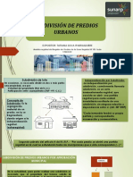 Subdivisión de Predios Urbanos Enviar