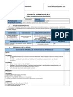 Sesiones de Aprendizaje 01 - 4PRP2020