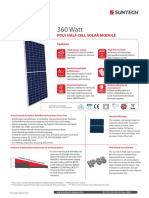 360 Watt POLY HALF CELL SOLAR MODULE