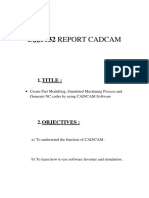 Report Cadcam