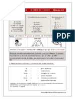 4 Le Prc3a9sent Des Verbes Du 1er Groupe PDF