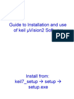 Guide To Installation And Use Of Keil Μvision2 Software