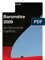 Barometre 2009 de L'économie de La Mer PWC