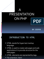 PHP Presentation