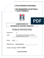 Preparatorio 9 Sistemas de Control Discreto