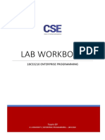 Enterprise Programming LAB Work Book