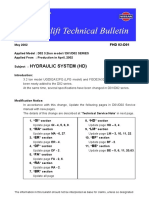 D0X Hydraulic System (HD) Update