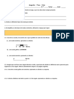 Ficha Escalas 7º Ano