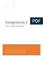 Project Management Assignment 02 PDF