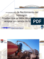 Protocolo de Recibimiento Del Hormigón PDF