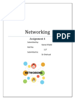 Assignment 4 Networking