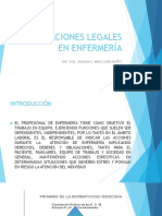 Implicaciones Legales en Enfermería