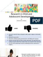 IV. Research The Child and Adolescent PDF