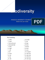 Biodiversity Lecture