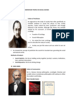 Important Figures in Social Science