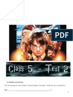 Harry Potter For Beginners Tests - 117237