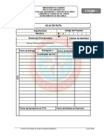 Formatos Ctgim - Anteproyecto