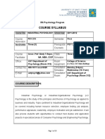 Psy213 Syllabus 2011