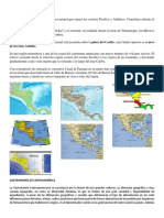 Geografía de Centroamérica