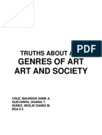 Truths, Genres of Art, Art and Society