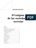 Peter Gitlitz - El Enigma de Las Sociedades Secretas PDF