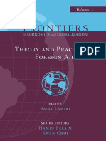 Sajal Lahiri - Theory and Practice of Foreign Aid-Emerald Group Publishing (2007) PDF