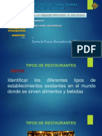 Tipos de Restaurantes, Bares