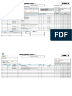 Vendor Print Schedule