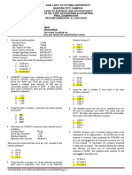 Accounting 122 Final Exam