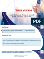 s3 t2 Prueba de Hiptesis para La Proporcin y La Varianza PDF