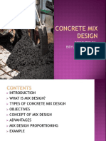 Concrete Mix Design