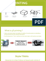 4D Printing