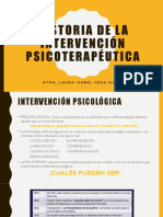 Historia de La Intervención Psicoterapéutica PDF